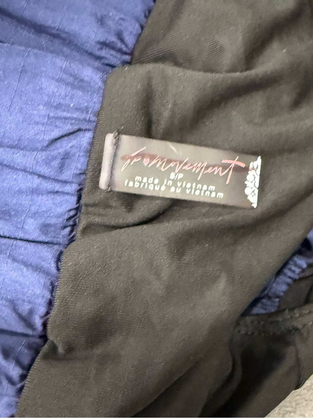 FP Movement Varsity Blues Runsie, size S NWOT - Picture 5 of 7